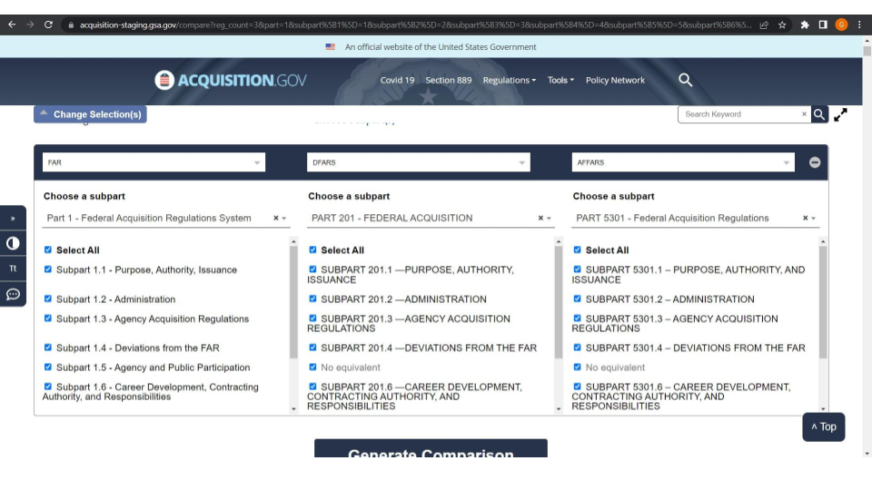 (ARC) User Guide | Acquisition.GOV